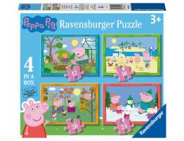 Puzzle Ravensburger Peppa Pig Progresivo de 12+16+20+24 Piezas