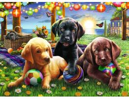 Puzzle Ravensburger Picnic Canino XXL de 100 Piezas