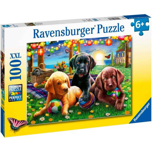 Puzzle Ravensburger Picnic Canino XXL de 100 Piezas