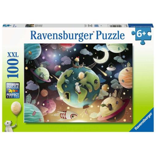 Puzzle Ravensburger Planetas Fantásticos XXL de 100 Piezas