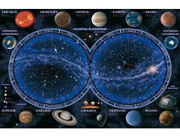 Puzzle Ravensburger Mapa Planisferio Celeste de 1500 Piezas