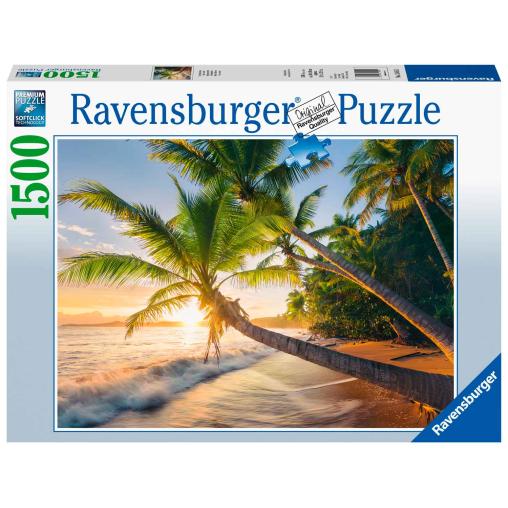 Puzzle Ravensburger Playa Secreta de 1500 Piezas