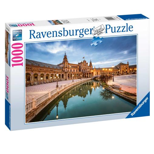 Puzzle Ravensburger Plaza de España, Sevilla de 1000 Pzs