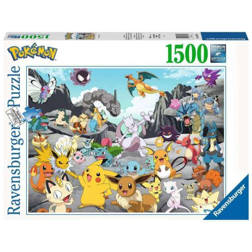 Puzzle Ravensburger Pokemon Classics de 1500 Piezas