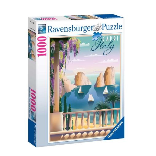 Puzzle Ravensburger Postal de Capri de 1000 Pzs