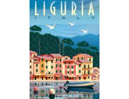 Puzzle Ravensburger Postal de Liguria de 1000 Pzs