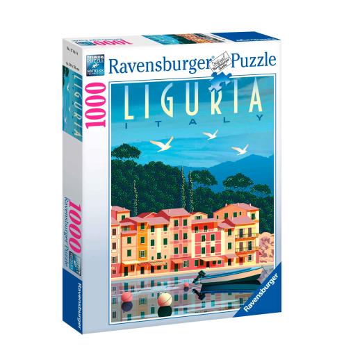 Puzzle Ravensburger Postal de Liguria de 1000 Pzs