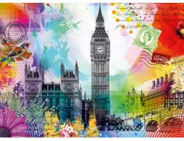 Puzzle Ravensburger Postal desde Londres de 500 Piezas