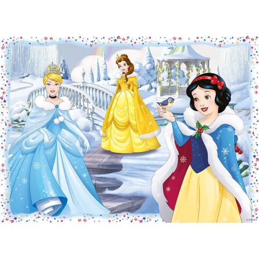 Puzzle Ravensburger Princesas Disney 4 x 100 Piezas