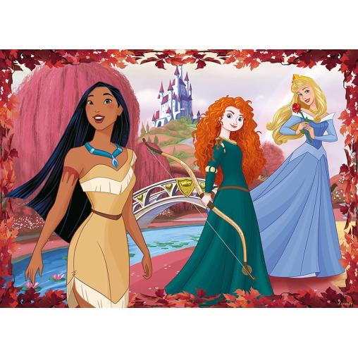 Puzzle Ravensburger Princesas Disney 4 x 100 Piezas