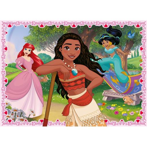 Puzzle Ravensburger Princesas Disney 4 x 100 Piezas