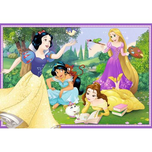 Puzzle Ravensburger Princesas Disney de 2x12 Piezas