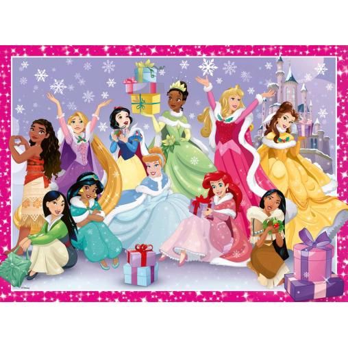 Puzzle Ravensburger Princesas Disney en Navidad XXL de 200 Pzs