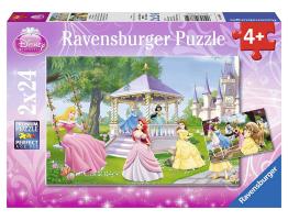 Puzzle Ravensburger Princesas Mágicas 2x24 Piezas