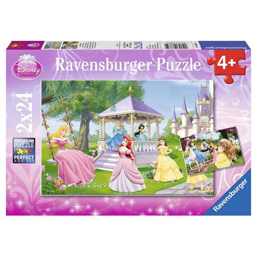 Puzzle Ravensburger Princesas Mágicas 2x24 Piezas