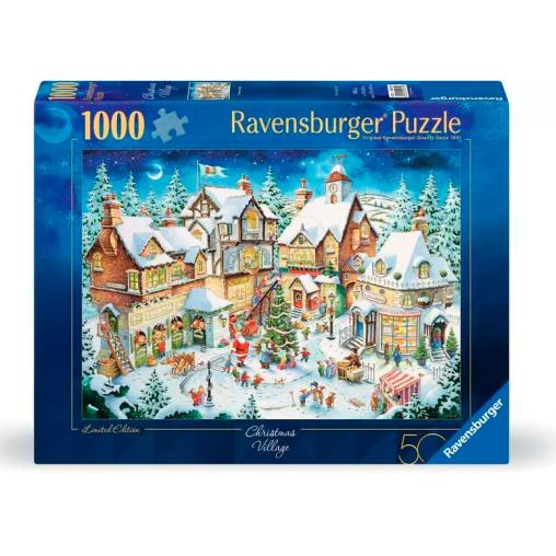 Puzzle Ravensburger Pueblo Navideño de 1000 Piezas