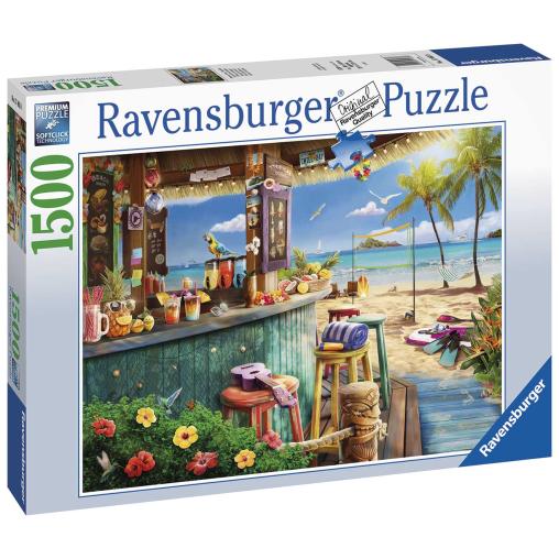 Puzzle Ravensburger Quiosco de la Playa de 1500 Piezas