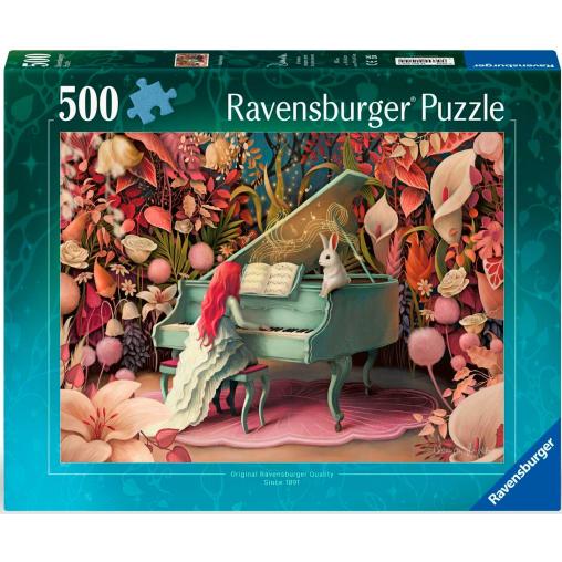 Puzzle Ravensburger Recital de Conejo de 500 Piezas