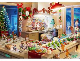 Puzzle Ravensburger Recreo Navideño de 1000 Pzs