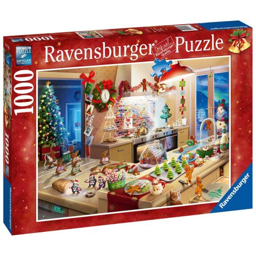 Puzzle Ravensburger Recreo Navideño de 1000 Pzs