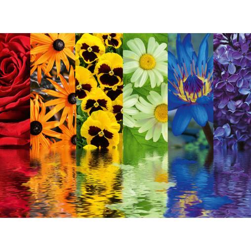 Puzzle Ravensburger Reflejos Florales de 500 Piezas