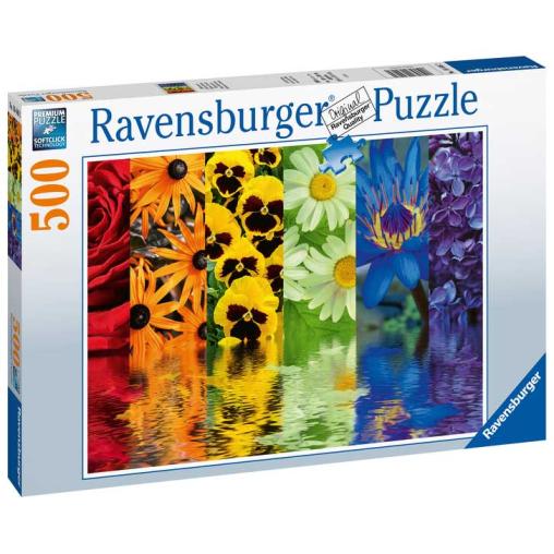 Puzzle Ravensburger Reflejos Florales de 500 Piezas