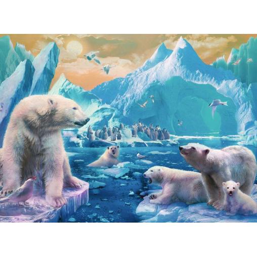 Puzzle Ravensburger Reino del Oso Polar XXL 300 Piezas