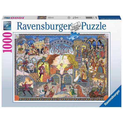 Puzzle Ravensburger Romeo y Julieta de 1000 Piezas