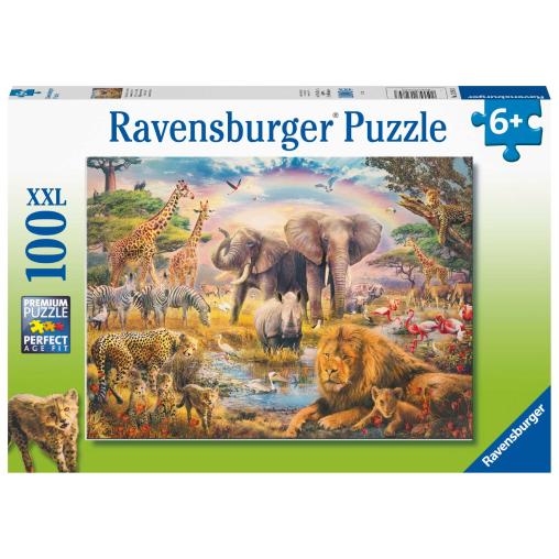 Puzzle Ravensburger Sabana Africana XXL de 100 Piezas