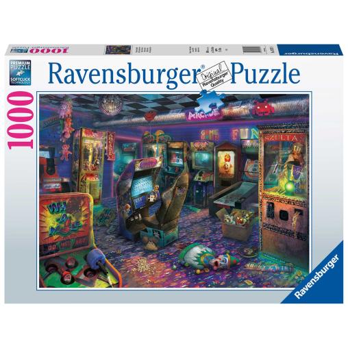 Puzzle Ravensburger Sala de Juegos Desierta de 1000 Piezas