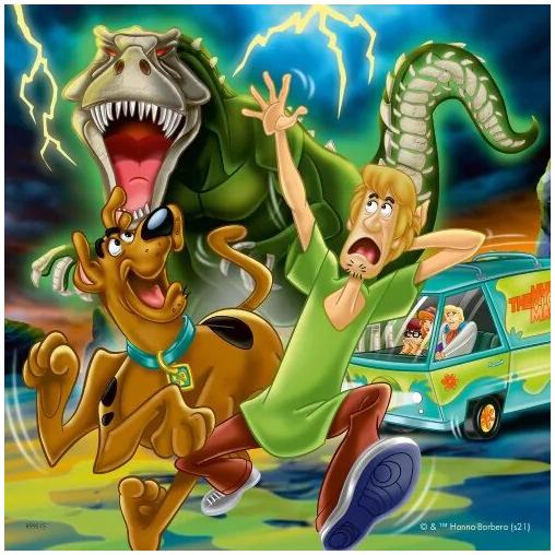 Puzzle Ravensburger Scooby Doo de 3x49 Piezas