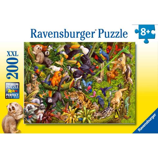 Puzzle Ravensburger Selva Animada XXL de 200 Piezas