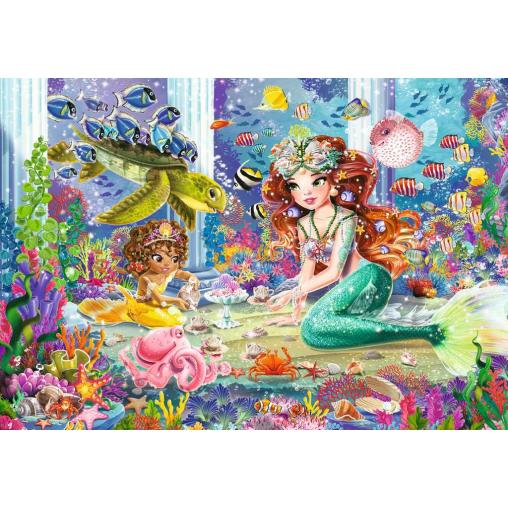 Puzzle Ravensburger Sirenas Hechizantes de 2x24 Piezas