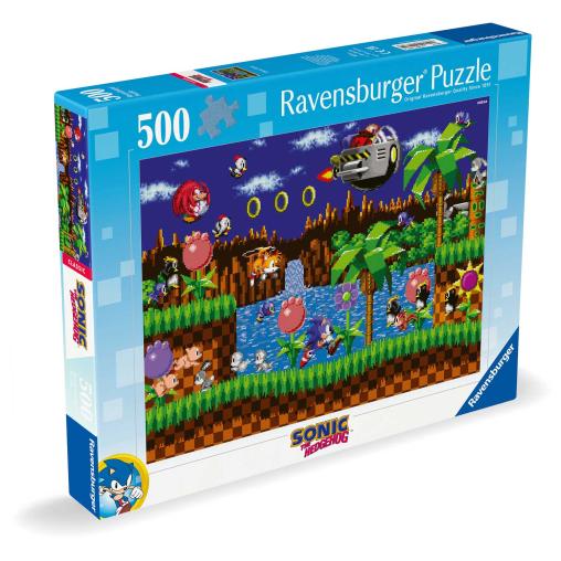 Puzzle Ravensburger Sonic VideoGame de 500 Piezas