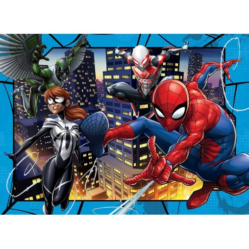 Puzzle Ravensburger Spiderman de 4 x 100 Piezas