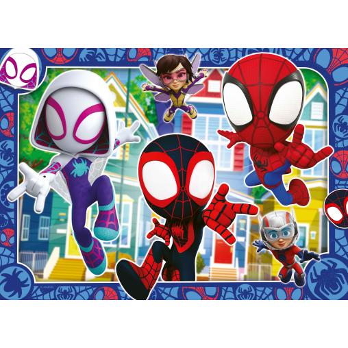 Puzzle Ravensburger Spidey Amazing Friends de 4x42 Pzs