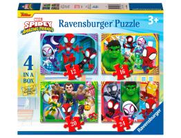 Puzzle Ravensburger Spidey and Firends Progresivo 12+16+20+24 Pz