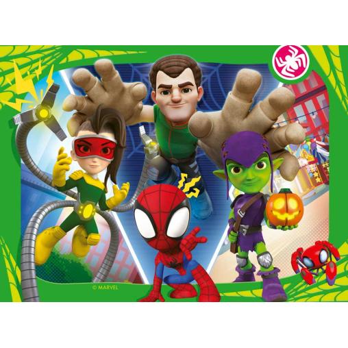 Puzzle Ravensburger Spidey and Firends Progresivo 12+16+20+24 Pz