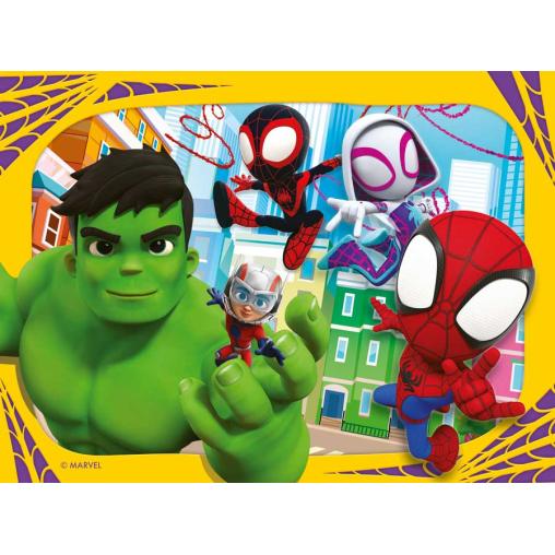 Puzzle Ravensburger Spidey and Firends Progresivo 12+16+20+24 Pz