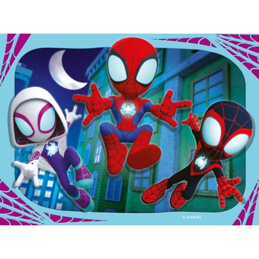 Puzzle Ravensburger Spidey and Firends Progresivo 12+16+20+24 Pz