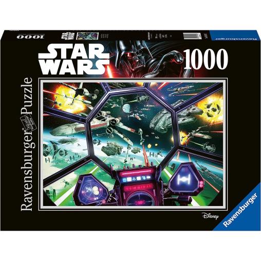 Puzzle Ravensburger Star Wars: Cabina TIE Fighter  de 1000 Piez