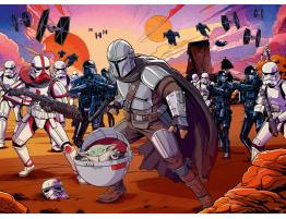 Puzzle Ravensburger Star Wars Mandalorian: El Reto XXL de 200P