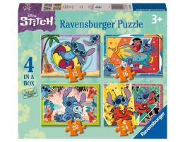 Puzzle Ravensburger Stitch Progresivo 12+16+20+24 Pz