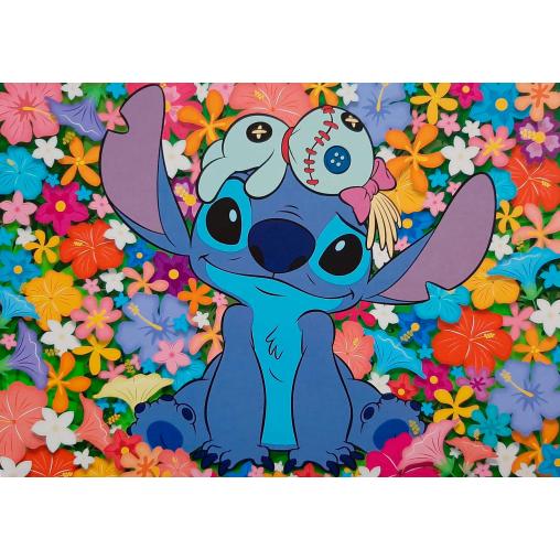 Puzzle Ravensburger Stitch y Scrump de 1000 Piezas