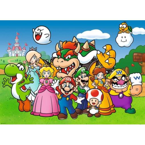 Puzzle Ravensburger Super Mario Kids XXL de 100 Piezas