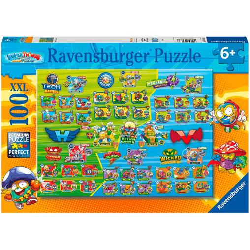 Puzzle Ravensburger SuperThings XXL de 100 Piezas