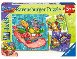 Puzzle Ravensburger SuperThings Rivals of Kaboom de 3x49 Pzs