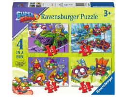 Puzzle Ravensburger Superthings Sky Trail Progresivo de 12+16+2