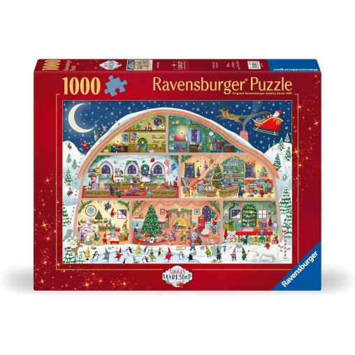 Puzzle Ravensburger Taller de Papá Noel de 1000 Piezas