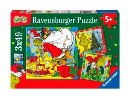 Puzzle Ravensburger The Grinch de 3x49 Piezas